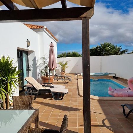 Beautiful Spacious Villa With Private Heated Pool In Lajares Ngoại thất bức ảnh