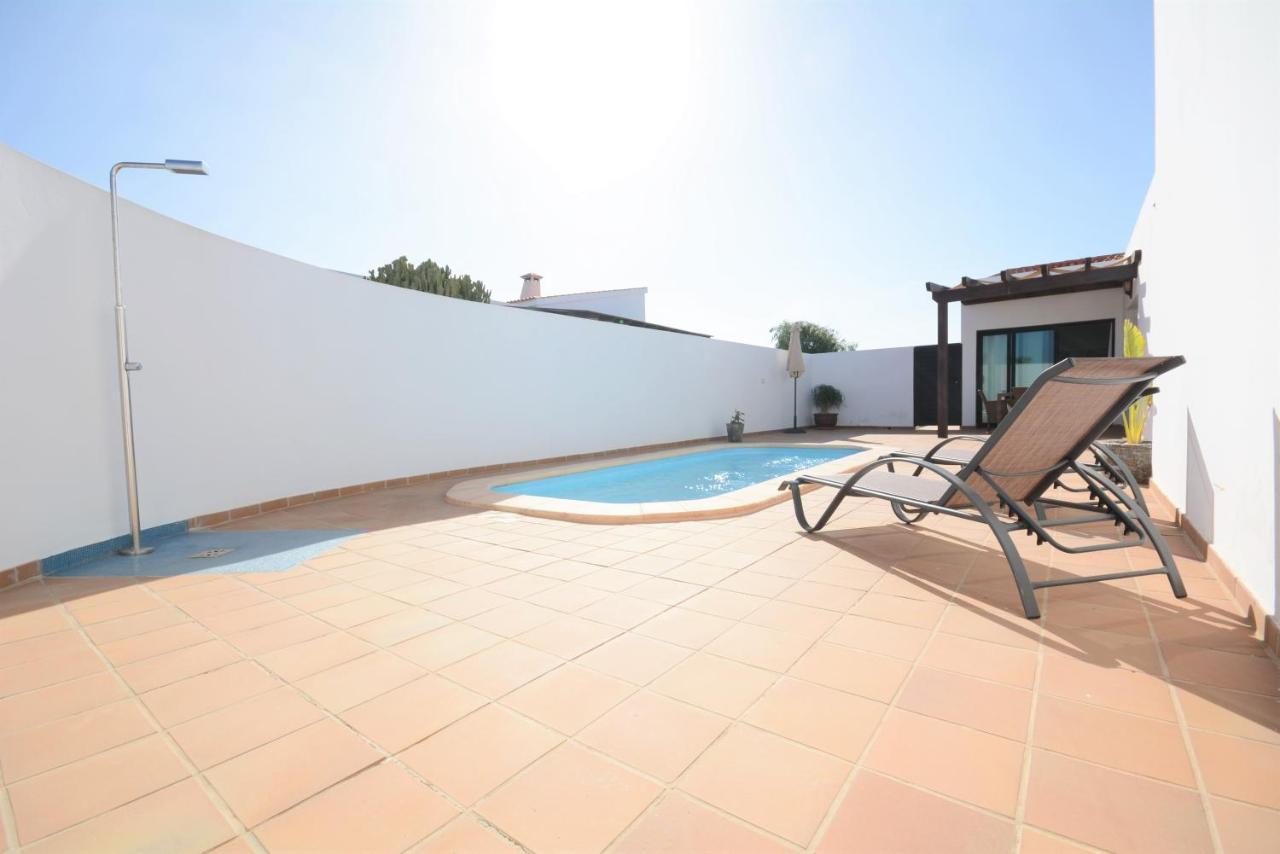 Beautiful Spacious Villa With Private Heated Pool In Lajares Ngoại thất bức ảnh