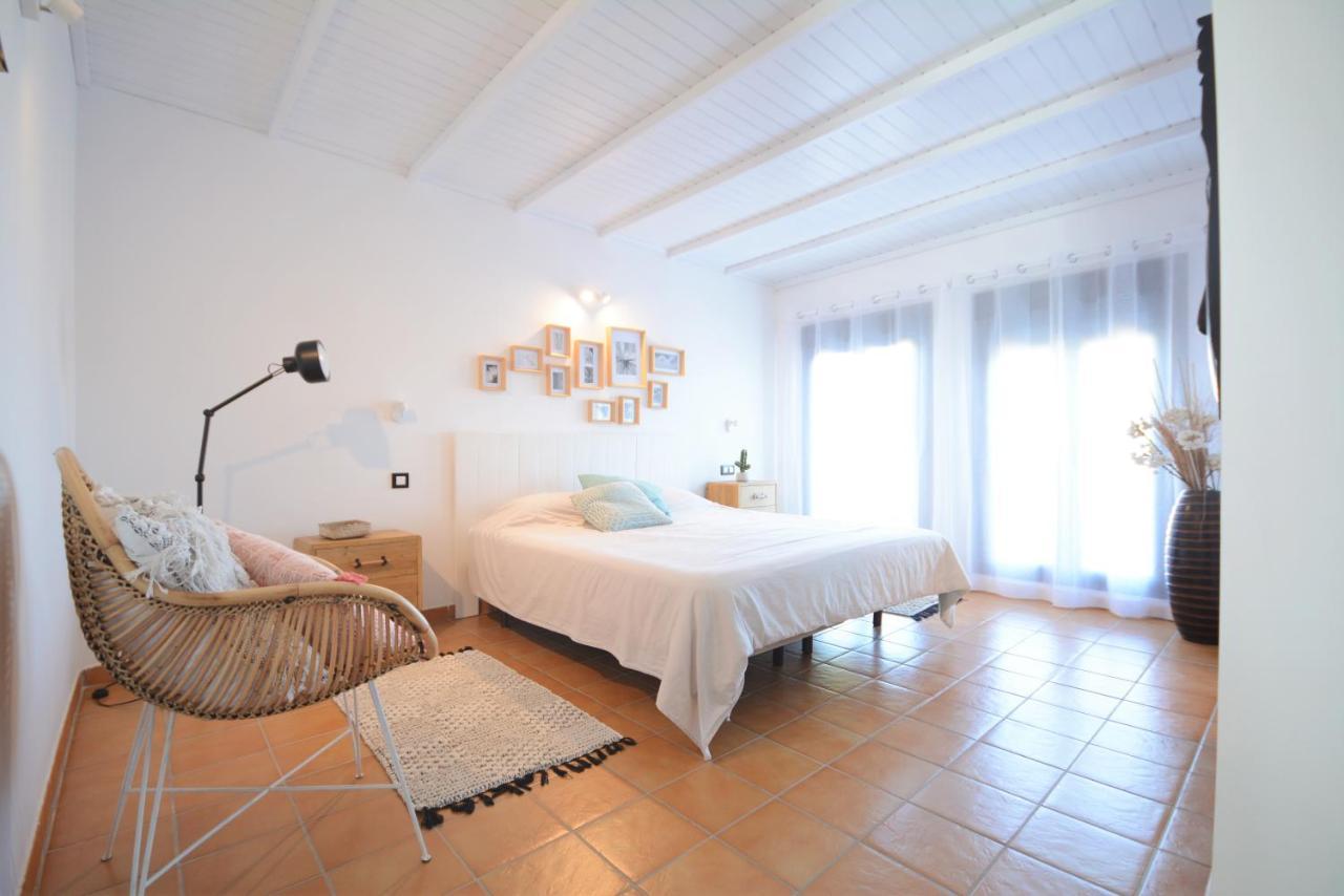 Beautiful Spacious Villa With Private Heated Pool In Lajares Ngoại thất bức ảnh